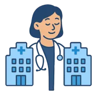polikliinik — иллюстрация: поликлиника