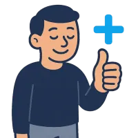 positiivne — ілюстрація: позитивний