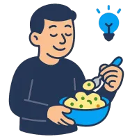 kartulisalat — illustration of potato salad