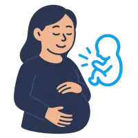 rase — illustration of pregnant