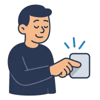 suruma — illustration of to press