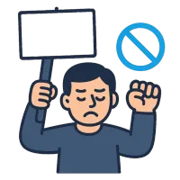 protest — ілюстрація: протест