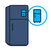 külmik — illustration of refrigerator