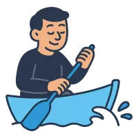 sõudma — illustration of to row