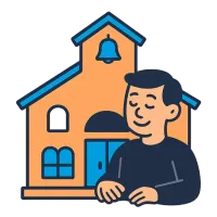 koolihoone — illustration of schoolhouse