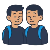 koolikaaslane — illustration of schoolmate