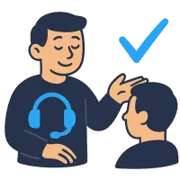 teenindus — illustration of customer service