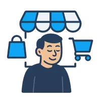 kauplus — иллюстрация: магазин