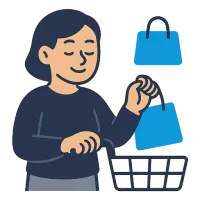 kaubahall — illustration of shop