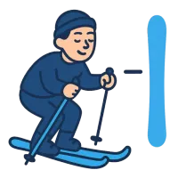 suusk — иллюстрация: лыжа
