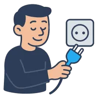 pistikupesa — illustration of socket