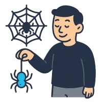 ämblik — illustration of spider