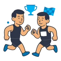 spordivõistlus — illustration of sports competition