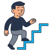 trepikoda — illustration of stairwell