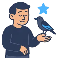 kuldnokk — illustration of starling