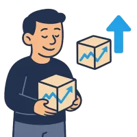 aktsia — illustration of stock
