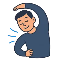 venitus — illustration of stretching