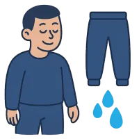 dressipüksid — illustration of sweatpants