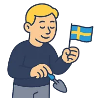 rootslane — illustration of Swede
