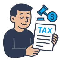 maks — illustration of tax
