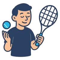 tennis — иллюстрация: теннис
