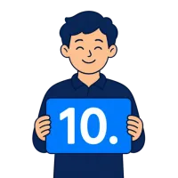 kümnes — illustration of tenth