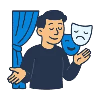 teater — ілюстрація: театр