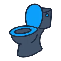 tualett — illustration of toilet