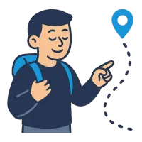 jälg — illustration of trail