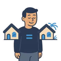 puhkemaja — illustration of vacation home