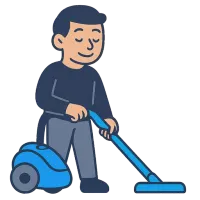 tolmuimeja — illustration of vacuum cleaner