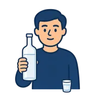 viin — ілюстрація: горілка
