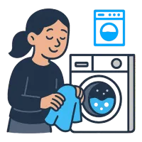 pesumasin — illustration of washing machine