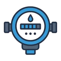 veemõõtja — illustration of water meter