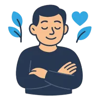 enesetunne — illustration of well-being