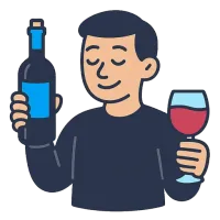vein — illustration of wine