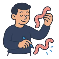 uss — illustration of worm