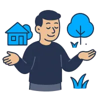 õu — illustration of yard